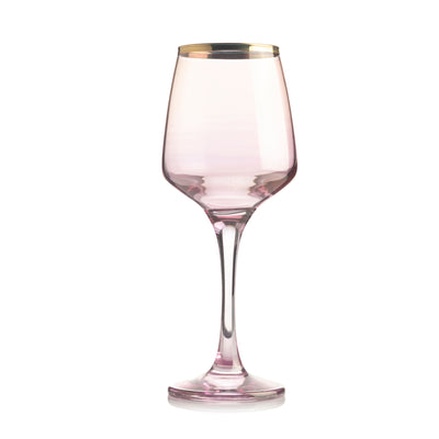 Pink Turkish Wine Glass