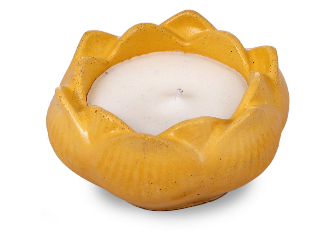 Thing Fragrance Soya Wax Candle in Yellow Bowl