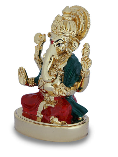 Ganesha Made In Gold Plating Base Material Resin