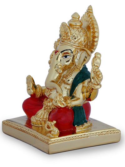 Ganesha Made In Gold Plating Base Material Resin